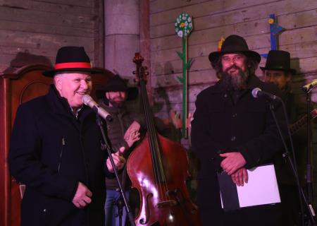 Otvoritev Razstave in pustni podcast 11 Foto Ljubo Vukelič